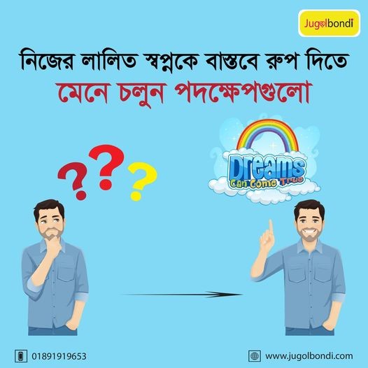 নিজের লালিত স্বপ্নকে বাস্তবে রুপ দিতে মেনে চলুন পদক্ষেপগুলো ।